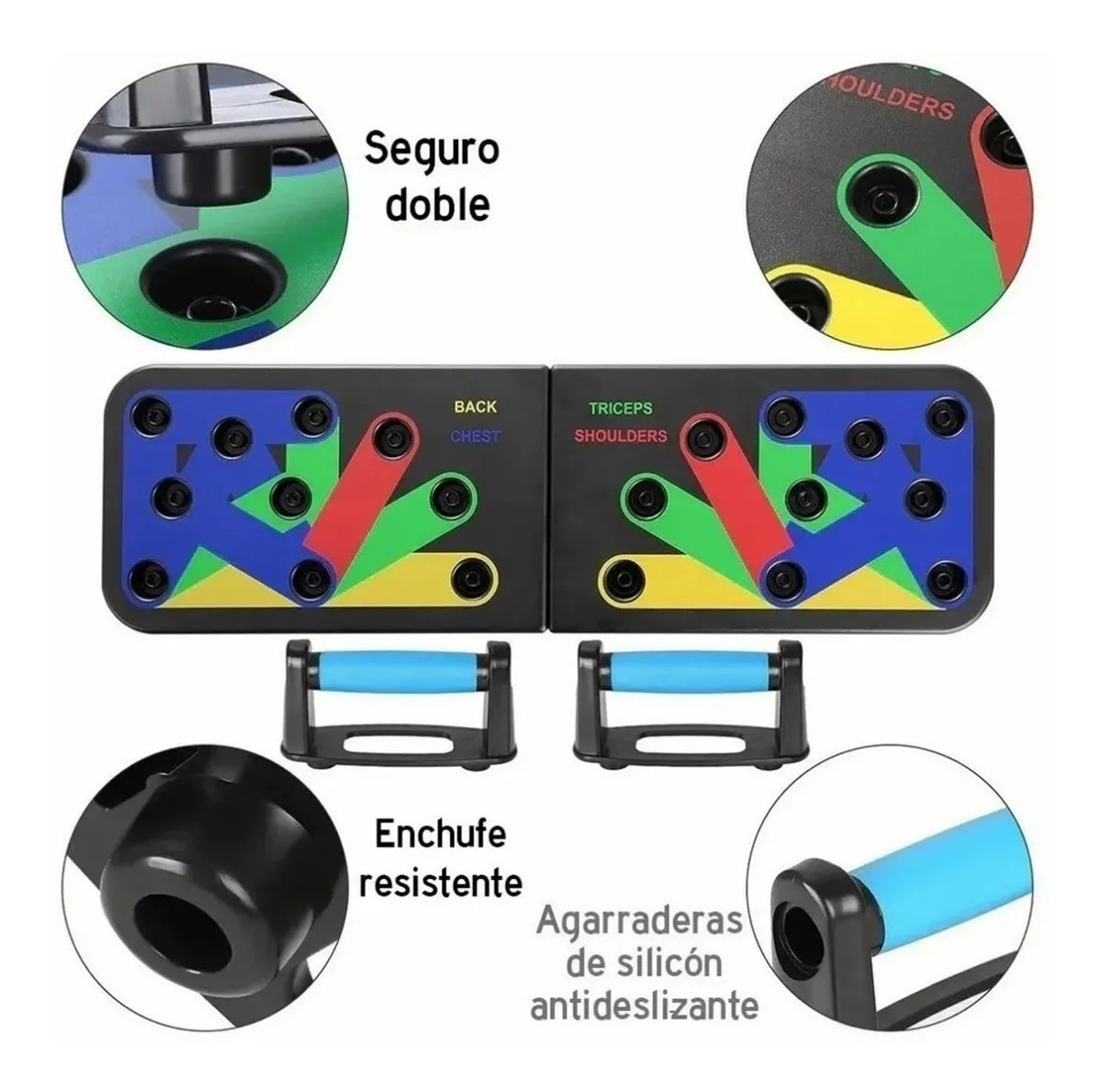 Soporte Lagartijas Pecho Hombro Espalda
