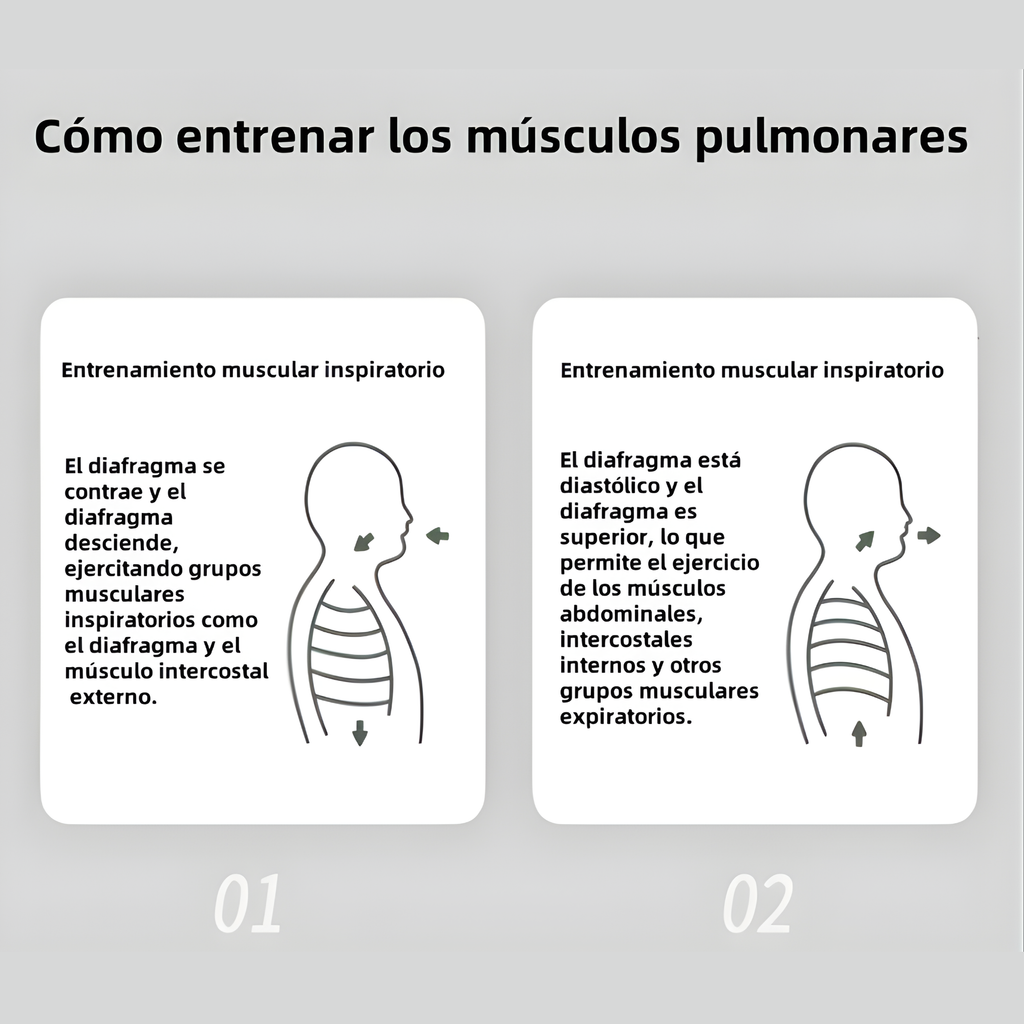 Ejercitador Pulmonar de Alta Resistencia - AURA Fitness⁠