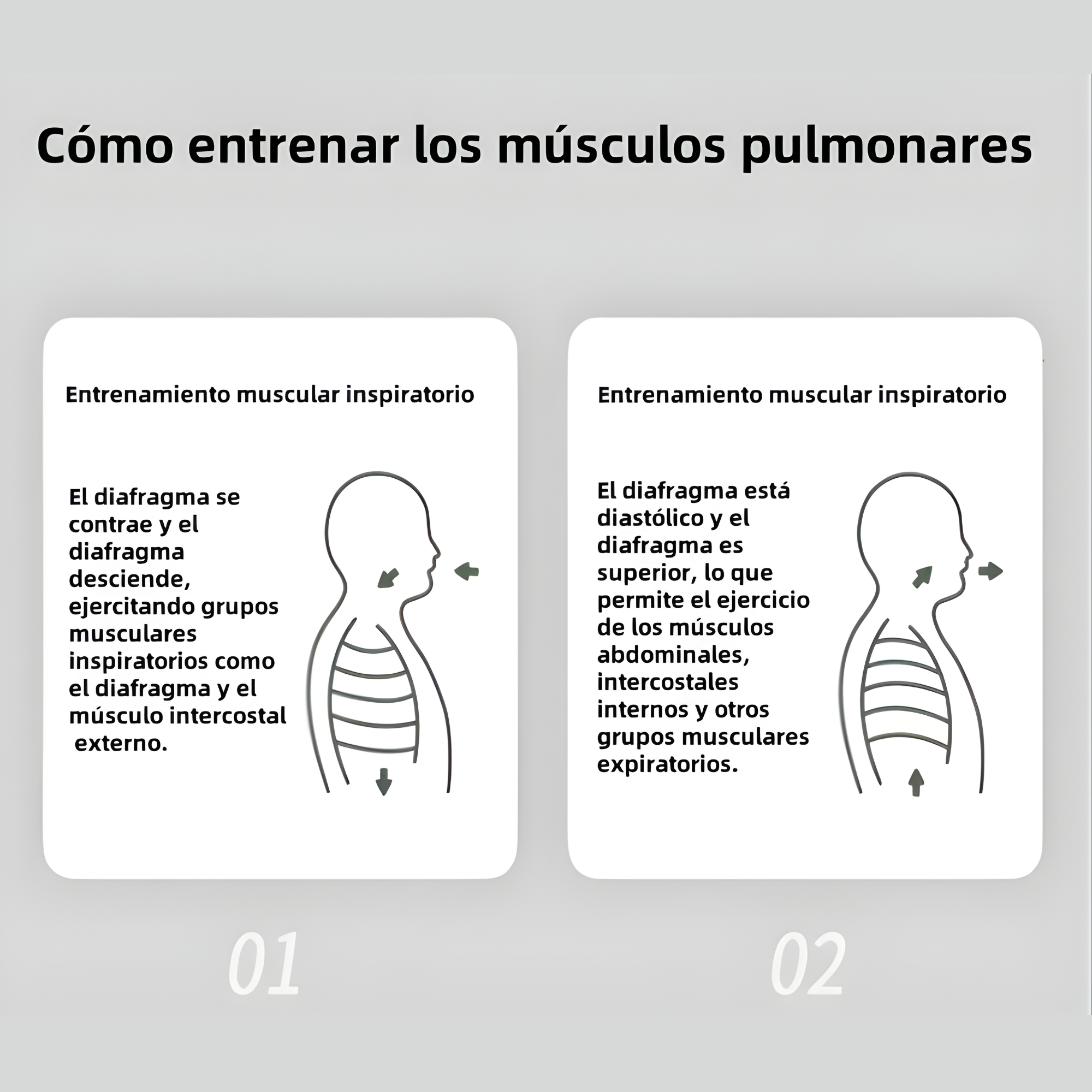 Ejercitador Pulmonar de Alta Resistencia - AURA Fitness⁠