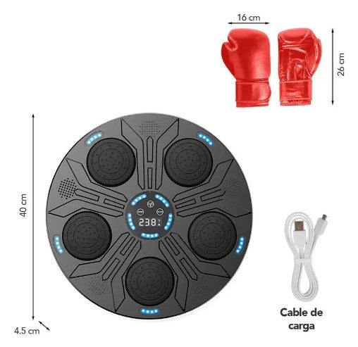 Máquina de Boxeo Musical Inteligente con Bluetooth - AURA⁠