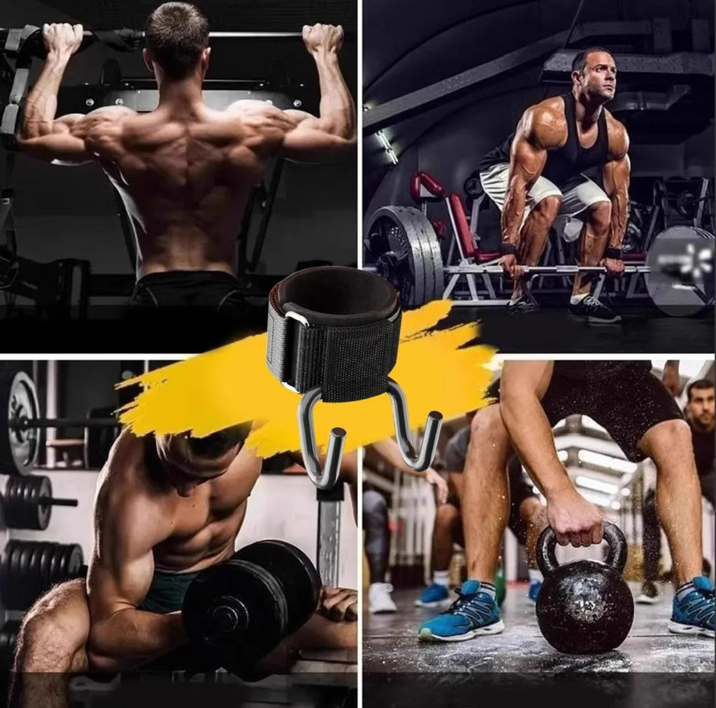 Ganchos de Agarre Premium para Gym (Par) - AURA⁠